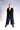 Thai-inspirierte Wickelhose Winter Blues