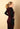 Hoodiekleid weinrot-schwarz side-back