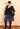 Wickelbluse fancy schwarz